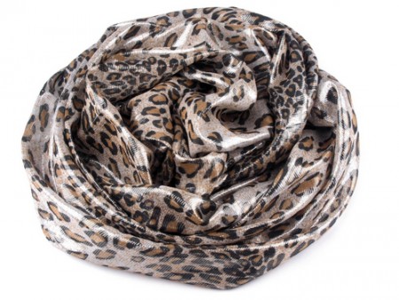 32, Tigrovaný šál 55X165 cm